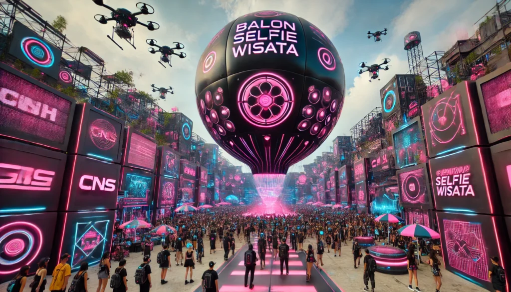 Balon Selfie Wisata, Branding Out of The Box untuk Wisata Alam